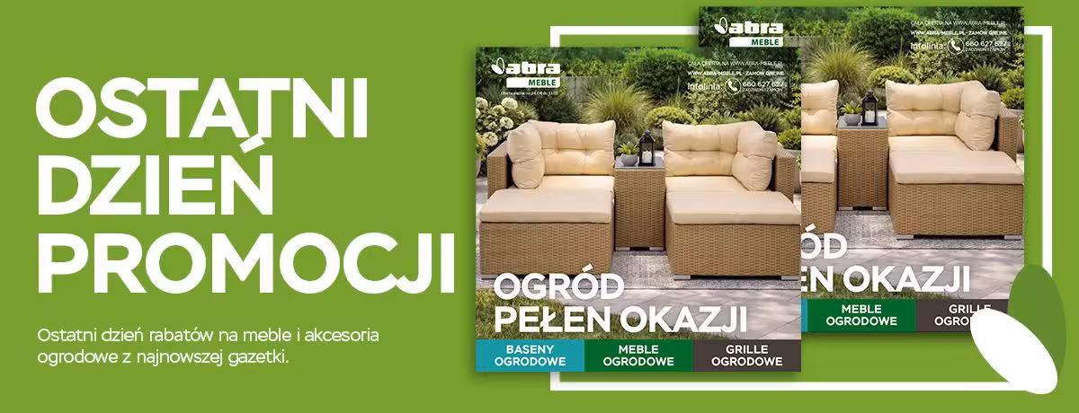 Ogród pełen okazji - tylko do 13.05